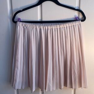 Banana republic pink Pleated Skirt szS